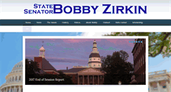 Desktop Screenshot of bobbyzirkin.com